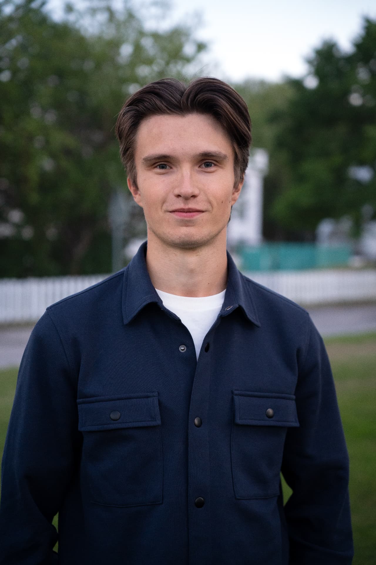 Porträtt av Viktor Wiberg